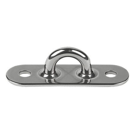 Schaefer Stainless Steel Welded Pad Eye - 2"L x 5/8"W 78-03 — Quality Boat Parts