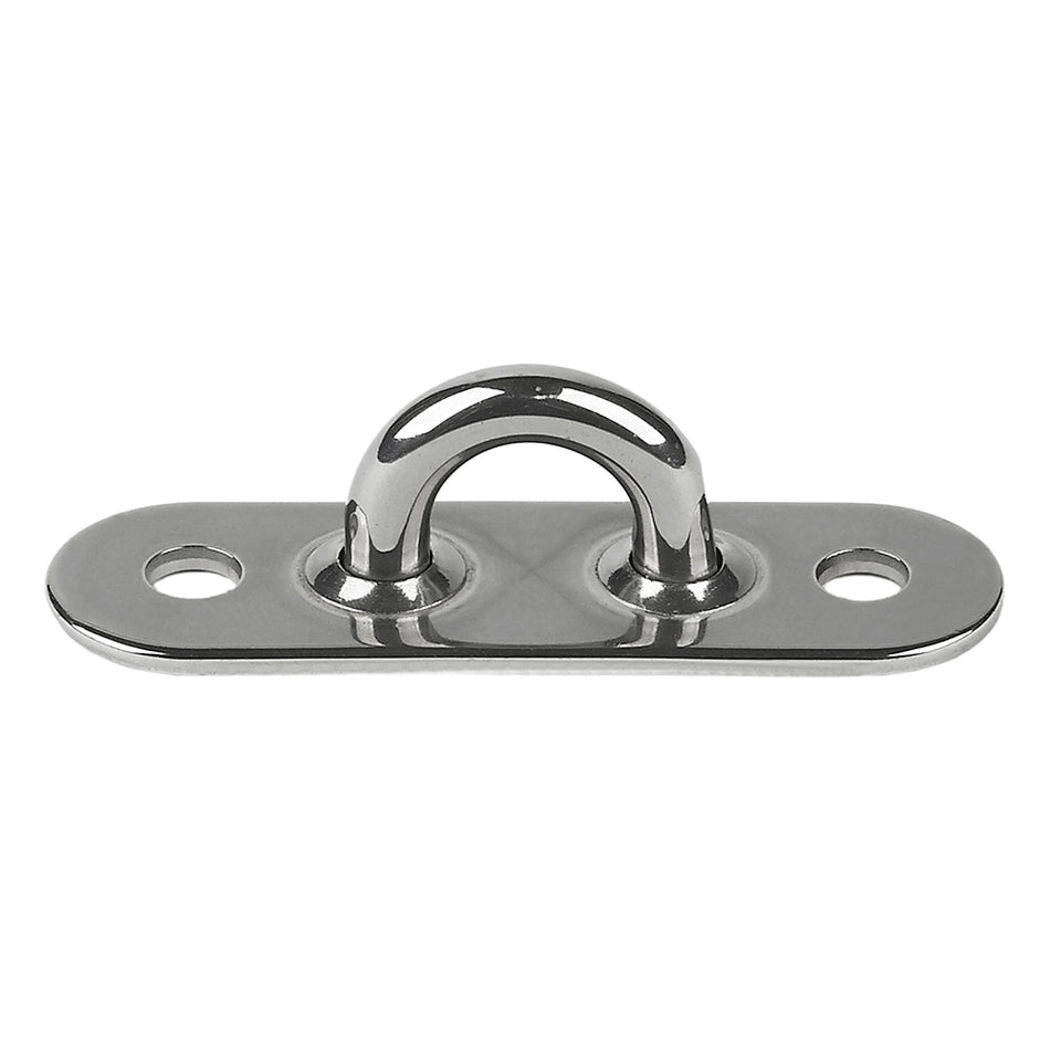 Schaefer Stainless Steel Welded Pad Eye - 2"L x 5/8"W 78-03 — Quality Boat Parts