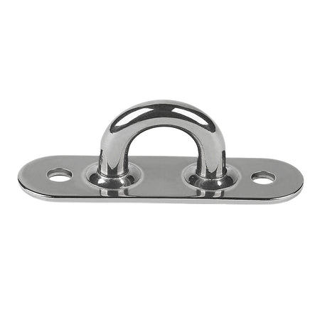 Schaefer Stainless Steel Welded Pad Eye - 2-1/4"L x 5/8"W 78-05 — Quality Boat Parts