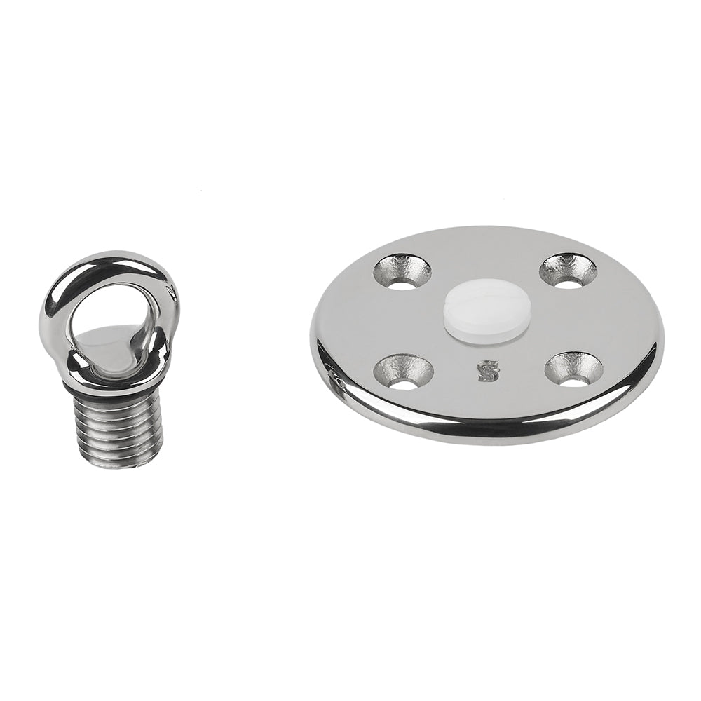 Schaefer Removable Eye Deck Plate/Assembly 78-83 — Quality Boat Parts