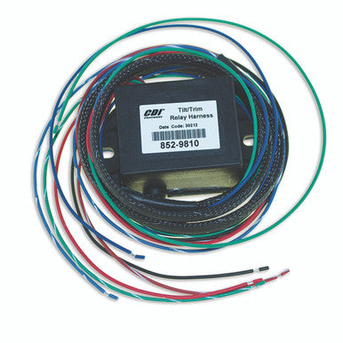 Cdi Electronics Tilt/Trim Relay & Harness (852-9810) — Quality Boat Parts
