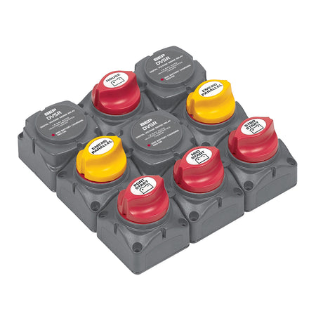BEP Battery Distribution Cluster f/Triple Outboard Engine w/Four Battery Banks 719-140A-DVSR — Quality Boat Parts