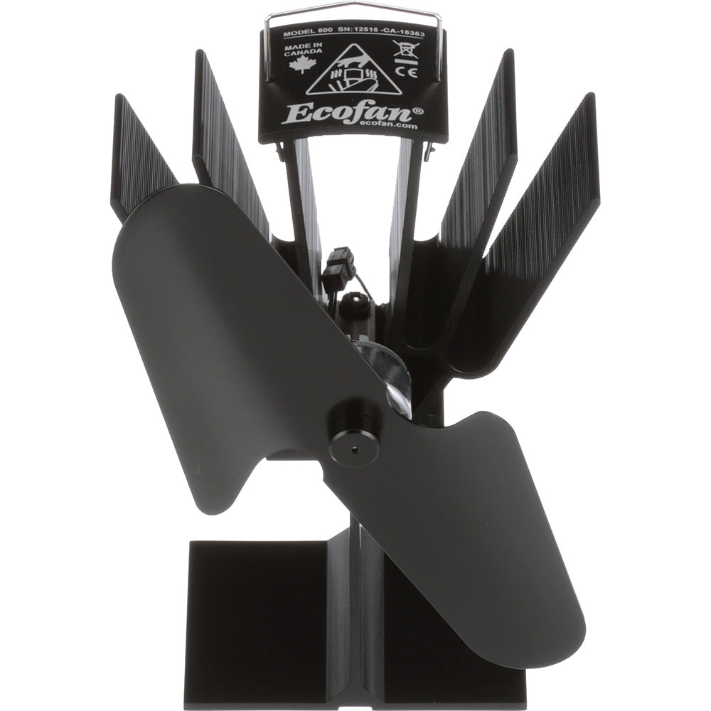 Ecofan Original Heat Powered Stove Fan - Black Blade 800CAXBX — Quality Boat Parts