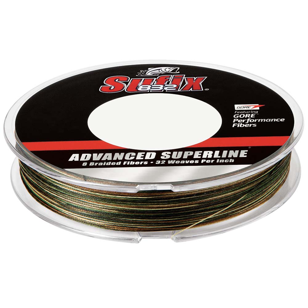 Sufix 832® Advanced Superline® Braid - 30lb - Camo - 150 yds 660-030CA — Quality Boat Parts
