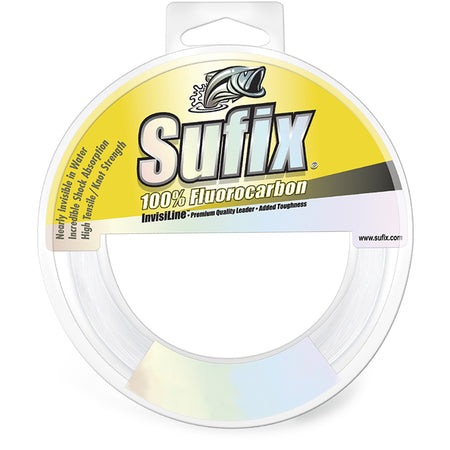 Sufix 100% Fluorocarbon Invisiline™ Leader - 50lb - 110yds 682-050 — Quality Boat Parts