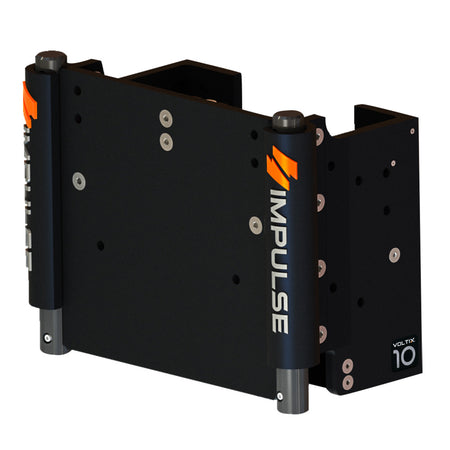 IMPULSE XL 10" Set Back Electric Jack Plate w/Standard Control - Black Anodize 75073-B — Quality Boat Parts