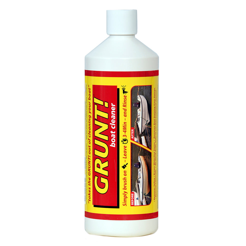 GRUNT! 32oz Boat Cleaner - Removes Waterline & Rust Stains GBC32 — Quality Boat Parts