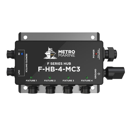 Metro Marine Single Color Hub - 4 Outputs F-HB-4-MC3 — Quality Boat Parts