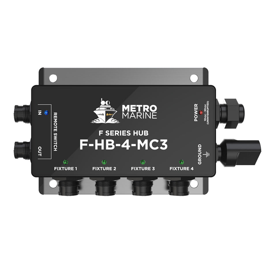 Metro Marine Single Color Hub - 4 Outputs F-HB-4-MC3 — Quality Boat Parts