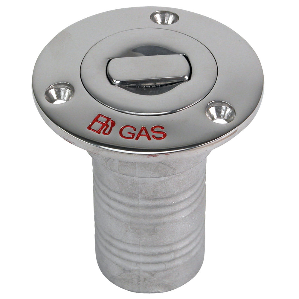 Whitecap Bluewater Push Up Deck Fill - 1-1/2" Hose - Gas 6993CBLUE — Quality Boat Parts