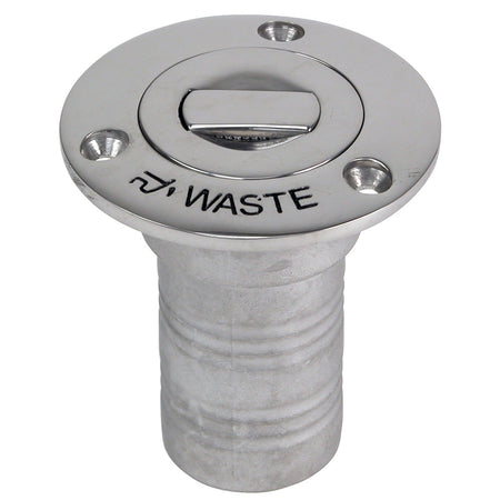 Whitecap Bluewater Push Up Deck Fill - 1-1/2" Hose - Waste 6996CBLUE — Quality Boat Parts