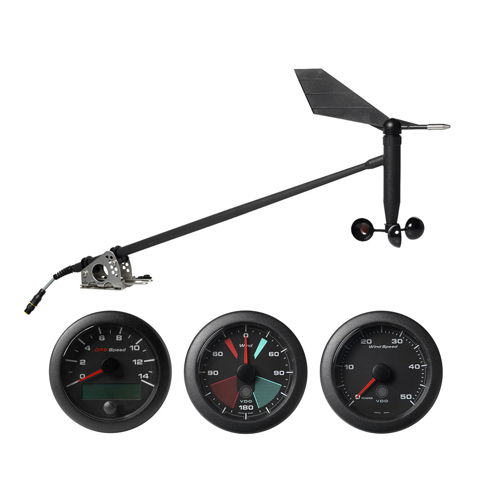 Veratron NMEA 2000 Sailing Kit w/OceanLink® GPS Speedometer, Wind Sensor, Wind Angle & Wind Speed Gauge A2C3935310001 — Quality Boat Parts