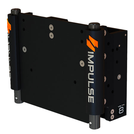 IMPULSE XL 8" Set Back Electric Jack Plate w/Standard Control - Black Anodize 75063-B — Quality Boat Parts