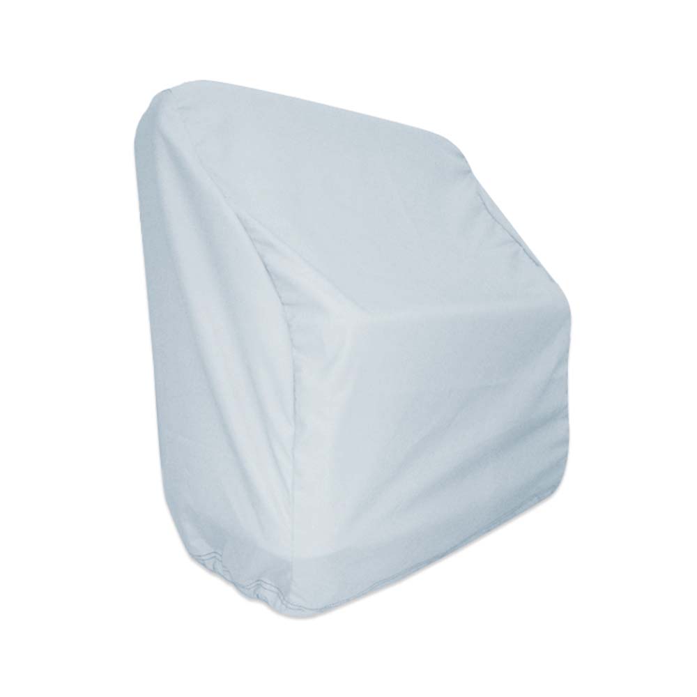 Carver Poly-Flex II Universal Reversible Seat Cover - 40"H x 35"W x 19"D - Grey 84012F-10 — Quality Boat Parts