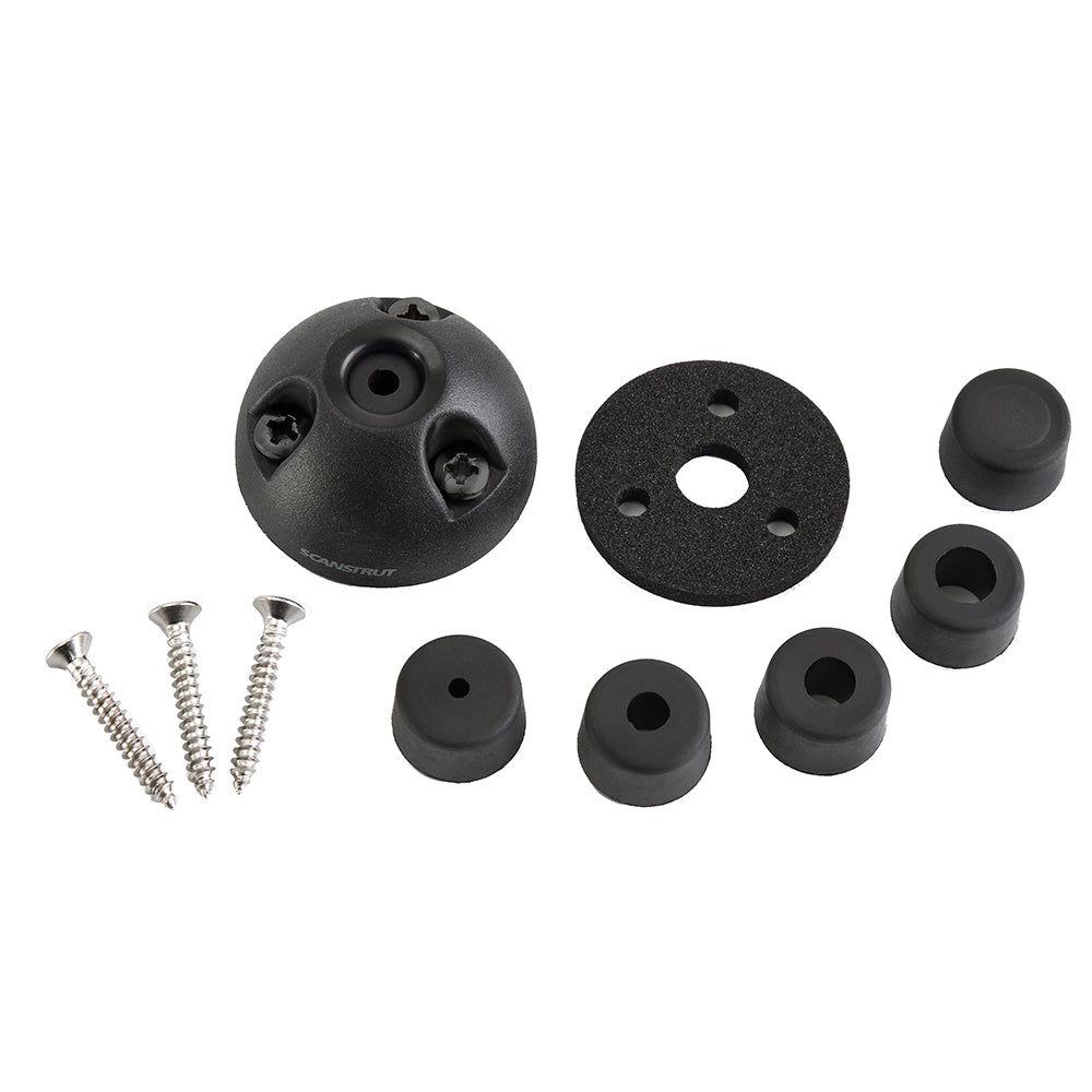Scanstrut DS6-P-BLK Vertical Cable Seal - Black DS6-P-BLK — Quality Boat Parts