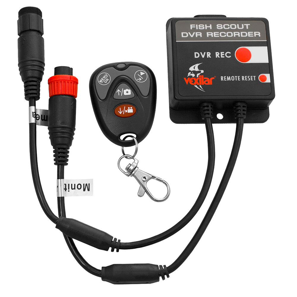 Vexilar Portable Digital Video Recorder w/Remote f/Fish Scout Camera Systems DVR100 — Quality Boat Parts
