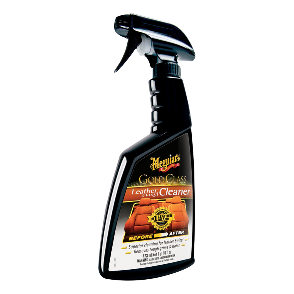 Meguiar's Gold Class™ Leather & Vinyl Cleaner - 16oz G18516 — Quality Boat Parts