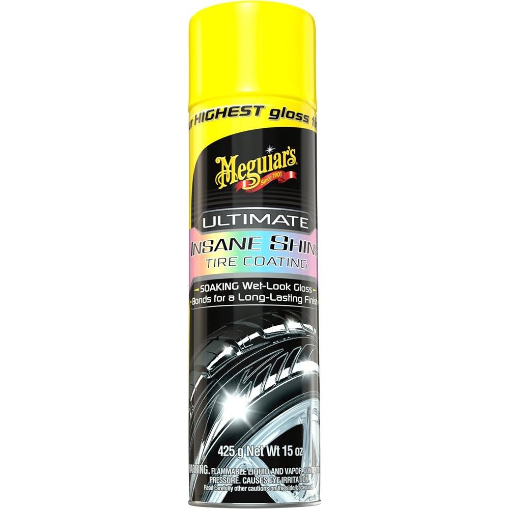 Meguiar's Ultimate Insane Shine™ Tire Coating - 15oz. G190315 — Quality Boat Parts