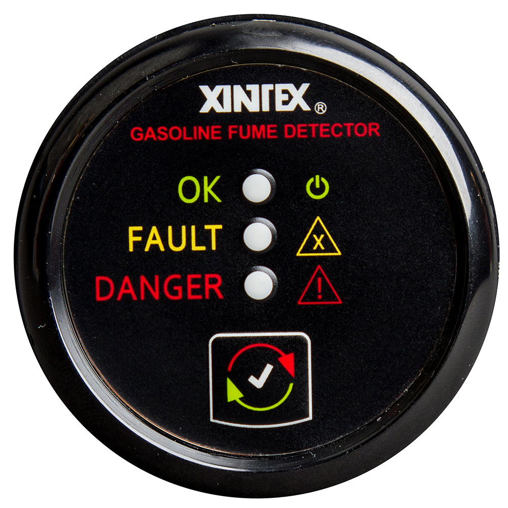 Fireboy-Xintex Gasoline Fume Detector - Black Bezel - 12/24V G-1B-R — Quality Boat Parts