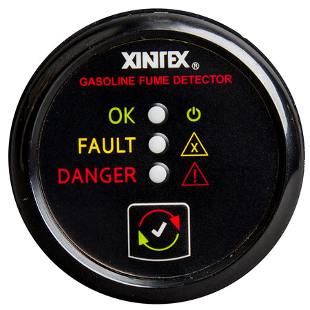Fireboy-Xintex Gasoline Fume Detector - Black Bezel - 12/24V G-1B-R — Quality Boat Parts
