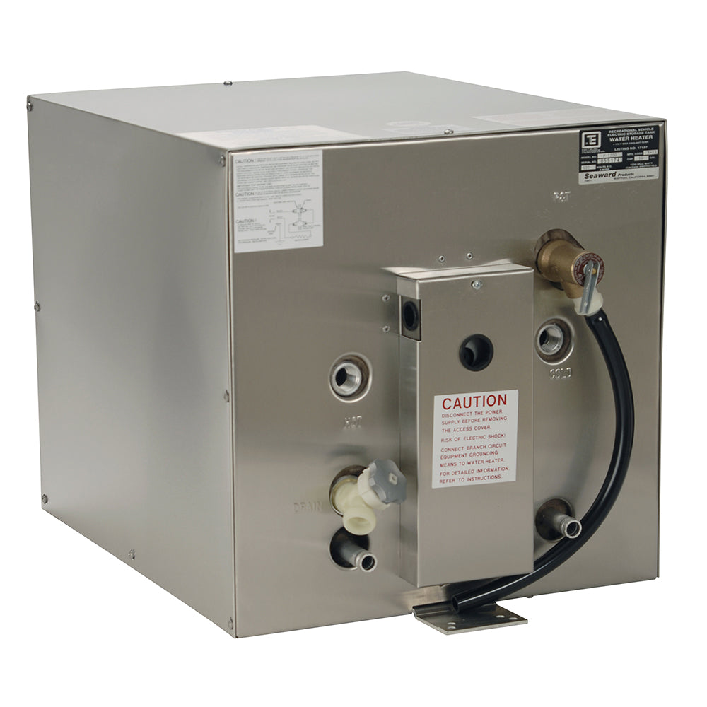 Whale Seaward 11 Gallon Hot Water Heater w/ Front Heat Exchanger - Stainless Steel - 240V - 1500W F1250 — Quality Boat Parts
