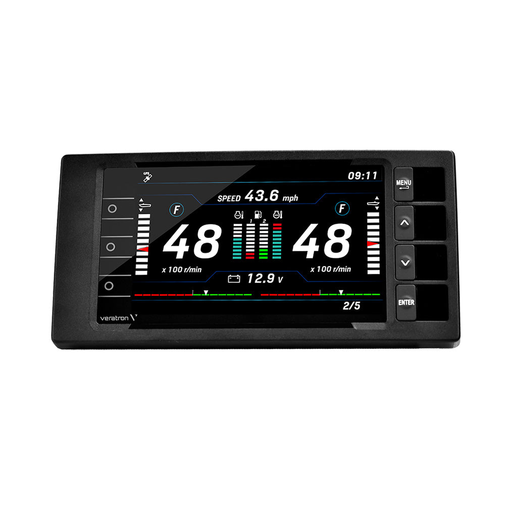 Veratron OceanLink® 7" NMEA 2000® Certified TFT Gateway - Black A2C1865330001 — Quality Boat Parts