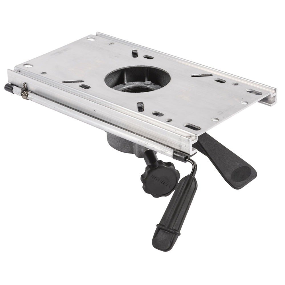 Wise Fore & AFT Seat Slide Pedestal Mount - Fits 2-7/8" Post 8WD374 — Quality Boat Parts