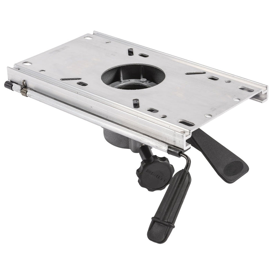 Wise Fore & AFT Seat Slide Pedestal Mount - Fits 2-7/8" Post 8WD374 — Quality Boat Parts