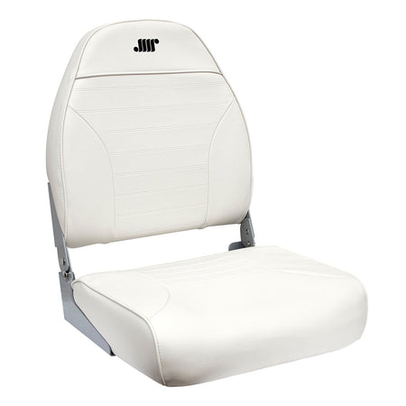 Wise Standard High-Back Fishing Seat - White 8WD588PLS-710 — Quality Boat Parts