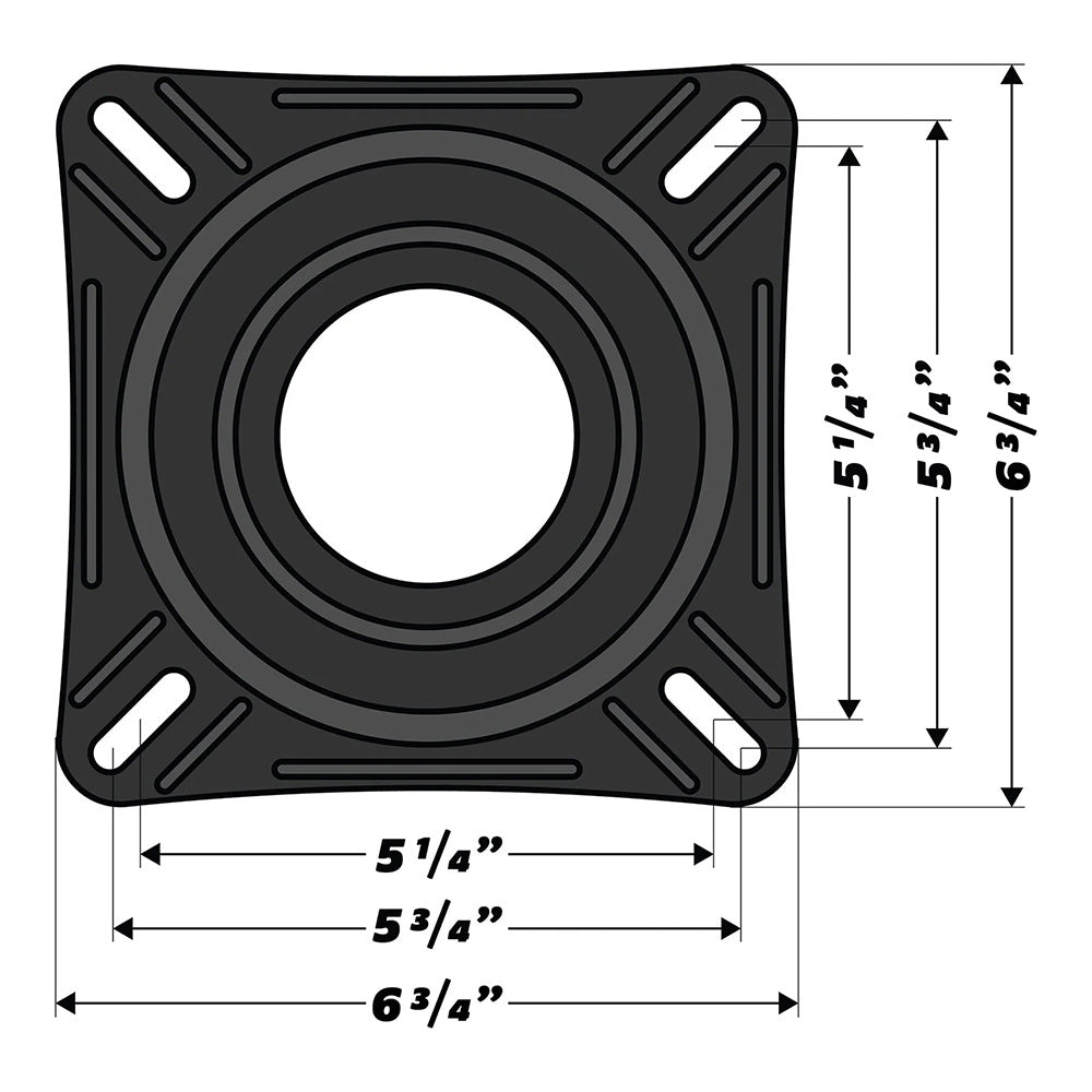 Wise 7" Swivel w/Quick Release Bracket 8WD7SQR — Quality Boat Parts