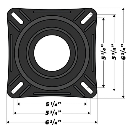 Wise 7" Swivel w/Quick Release Bracket 8WD7SQR — Quality Boat Parts