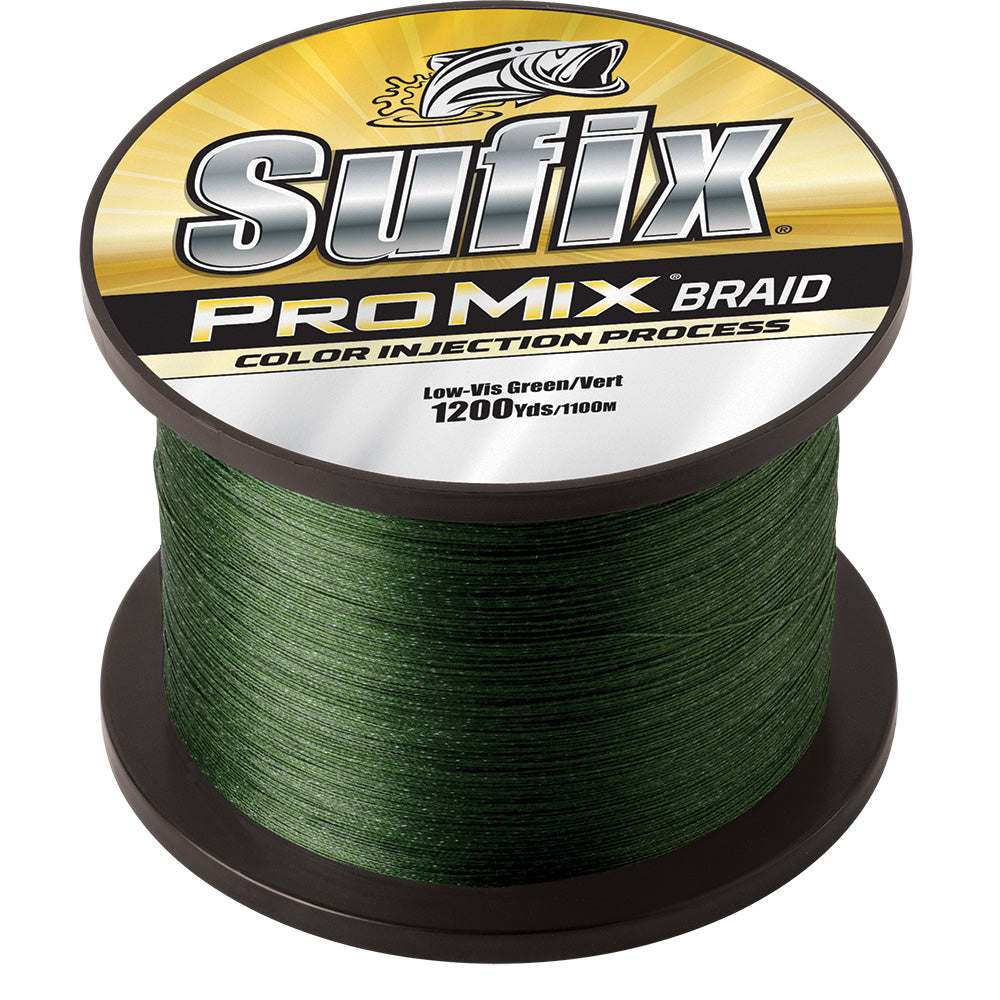 Sufix ProMix® Braid - 40lb - Low-Vis Green - 1200 yds 630-340G — Quality Boat Parts