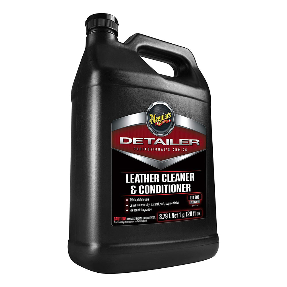 Meguiar's Detailer Leather Cleaner & Conditioner - 1-Gallon D18001 — Quality Boat Parts