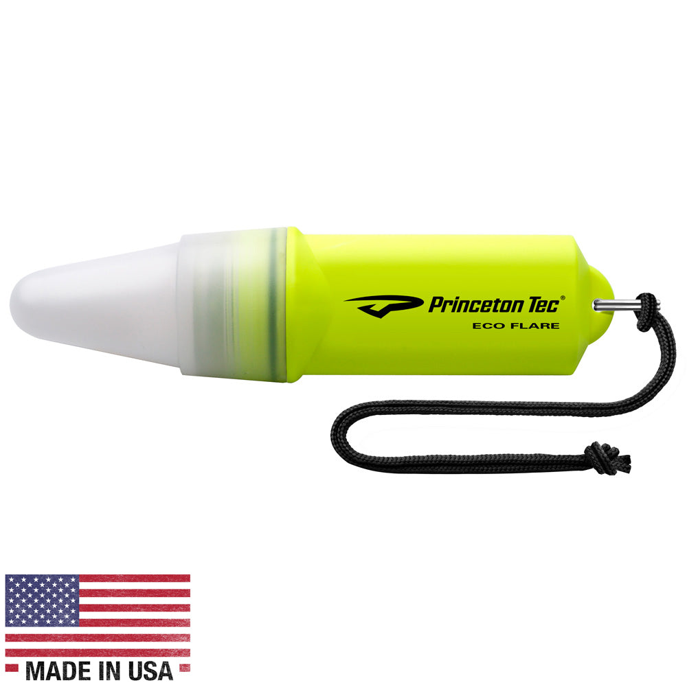 Princeton Tec ECO FLARE - Neon Yellow EF-2-NY — Quality Boat Parts