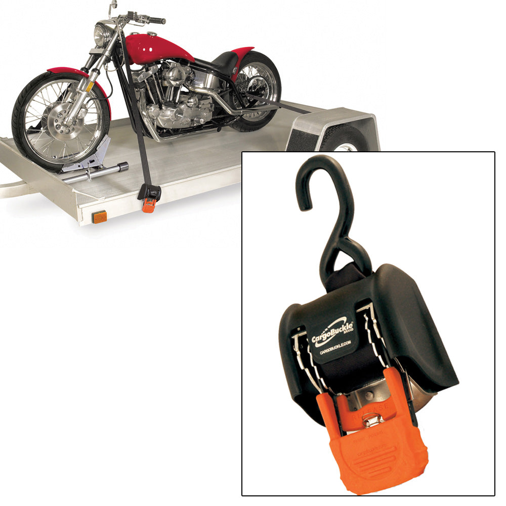 CargoBuckle G3 Retractable Ratchet Tie-Down - 2" x 72" - Pair F18800 — Quality Boat Parts