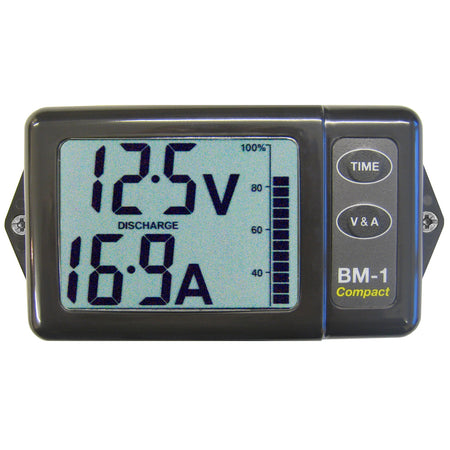 Clipper BM-1CG Battery Monitor Compact Grey BM-1CG — Quality Boat Parts