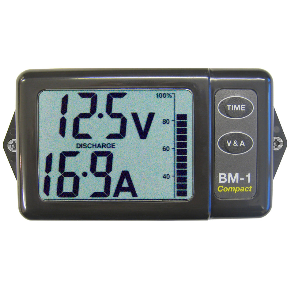 Clipper BM-1CG Battery Monitor Compact Grey BM-1CG — Quality Boat Parts