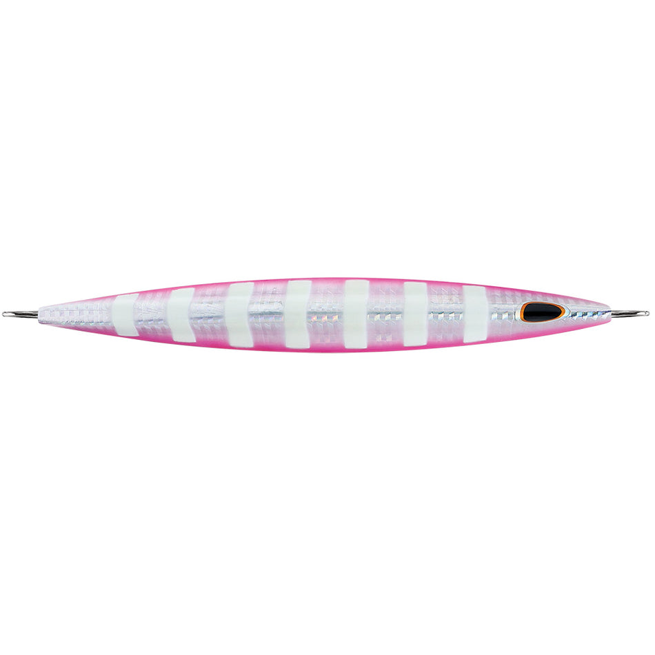 Williamson Kensaki 120 Jig - 5.25" - 4.25oz - Silver Pink Zebra KSJ120SPZ — Quality Boat Parts
