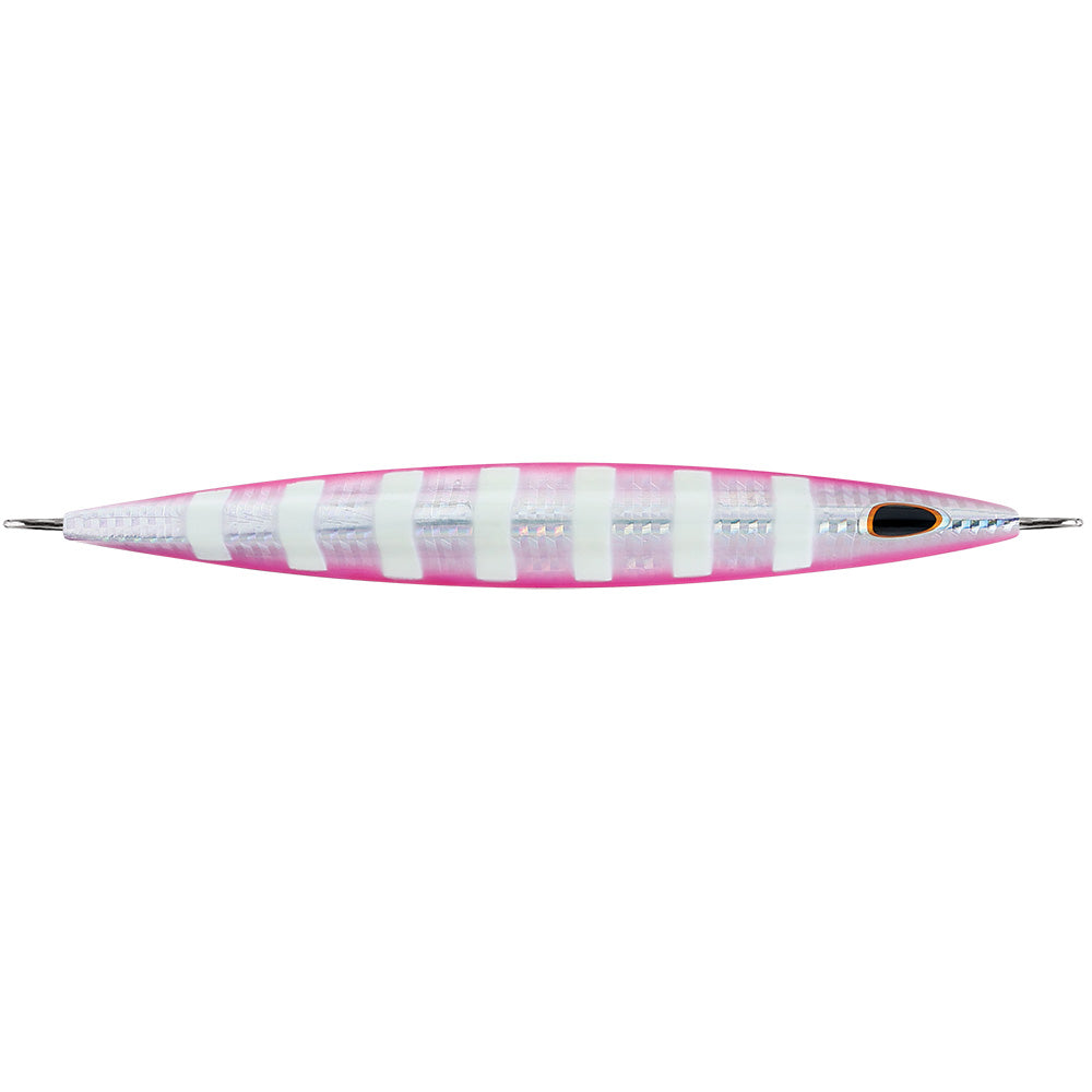 Williamson Kensaki 280 Jig - 7.25" - 9-7/8oz - Silver Pink Zebra KSJ280SPZ — Quality Boat Parts