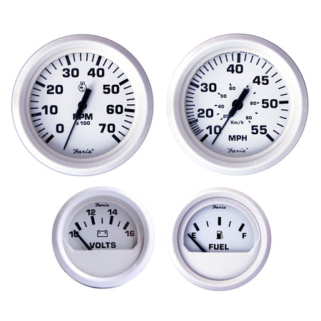 Faria Dress White Boxed Set - Outboard Motors KT9794 — Quality Boat Parts