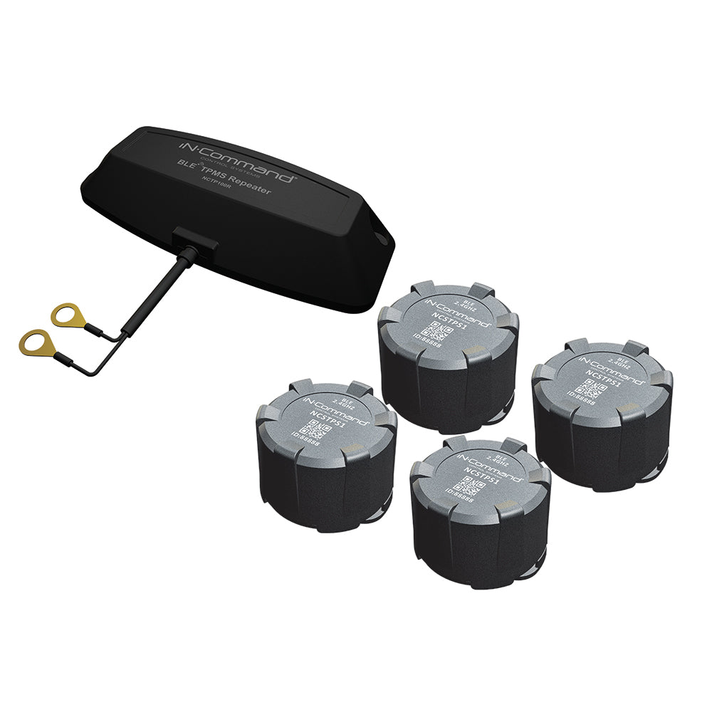 iN-Command Tire Pressure Monitoring System - 4 Sensor & Repeater Package NCTP100 — Quality Boat Parts