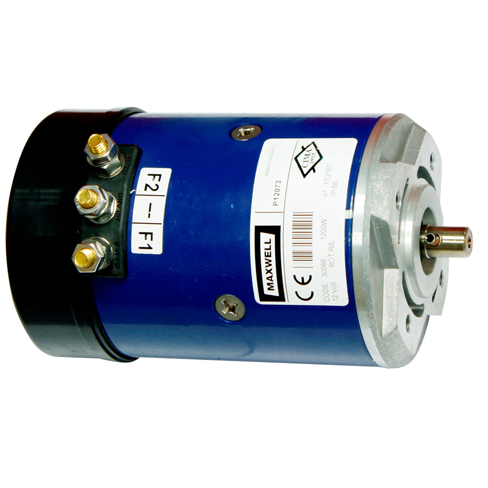 Maxwell Motor Cima - 1200W - 12V - 4-Hole Flange P12073 — Quality Boat Parts