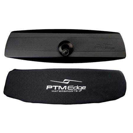 PTM Edge VR-140 Elite Mirror & Cover Combo - Black P12848-100BK-MS — Quality Boat Parts