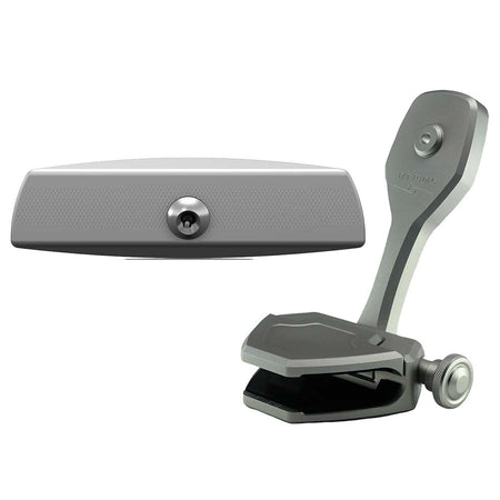 PTM Edge Mirror/Bracket Kit w/VR-140 Elite Mirror & ZXR-300 (Titanium Grey) P12848-1300TEBGR — Quality Boat Parts