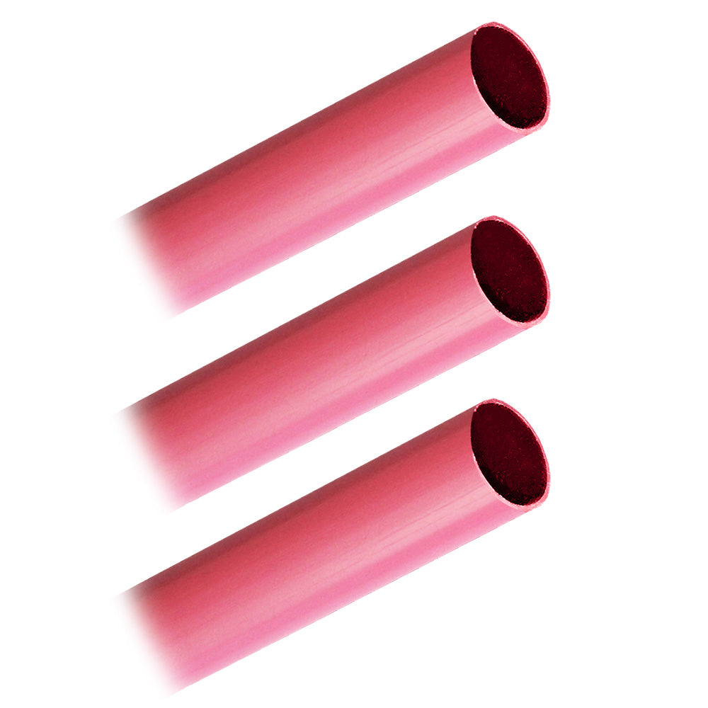 Pacer Battery Cable Heavy Wall Heat Shrink Tubing - 3/4" x 12" - Red (3-Pieces) BHW3/4-12RD-3 — Quality Boat Parts