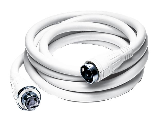 Hubbell HBL61CM52W 50A 250V 50 Foot White Shore Cord HBL61CM52W — Quality Boat Parts