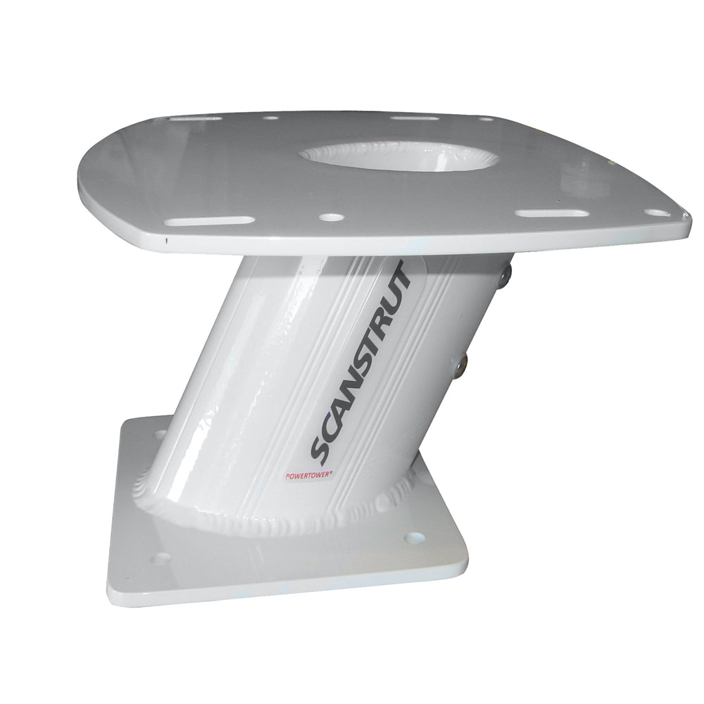 Scanstrut APT-250-01 - Aluminum PowerTower® Radar Mount - 10" Aft Leaning APT-250-01 — Quality Boat Parts