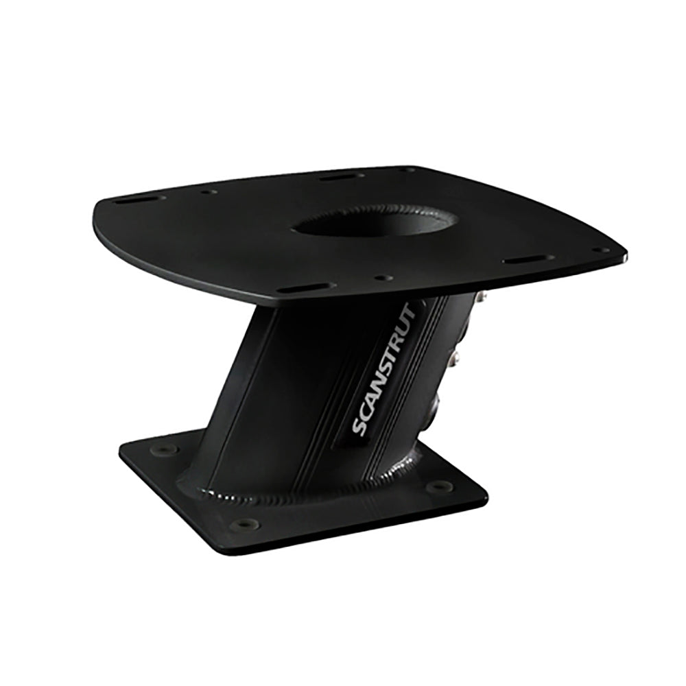 Scanstrut APT-150-01-BLK - Aluminum PowerTower® Radar Mount - 6" Aft Leaning - Black APT-150-01-BLK — Quality Boat Parts