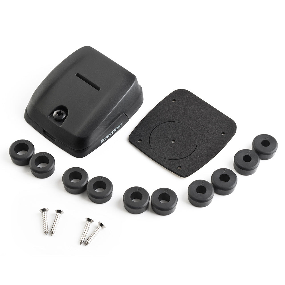 Scanstrut Horizontal Double Cable Seal - Black DS-HD10-BLK — Quality Boat Parts