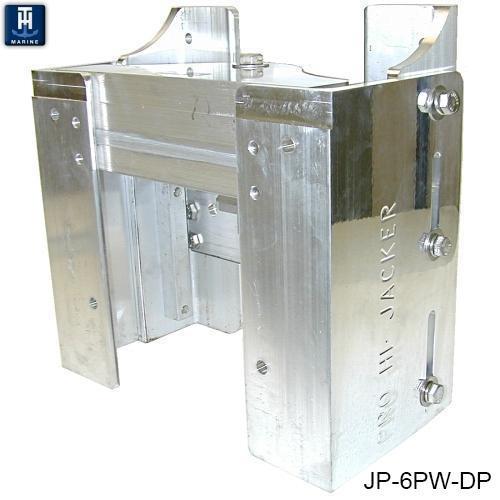 TH Marine Hi-Jacker 6" 3/8" Thick Jack Plate For up to 175hp Outboard JP-6PW-DP — Quality Boat Parts